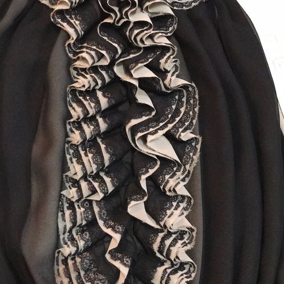 ROBERT RODRIGUEZ Ruffle Front Peplum Blouse - Picture 5 of 10